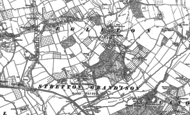 Old Map of Stretton Grandison, 1885 - 1886
