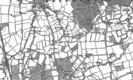 Old Map of Strood Green, 1895