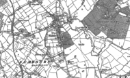 Old Map of Studley, 1885 - 1903