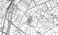 Old Map of Stuntney, 1885 - 1886