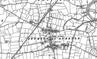 Old Map of Sturton le Steeple, 1898