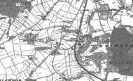 Old Map of Stutton, 1890 - 1891