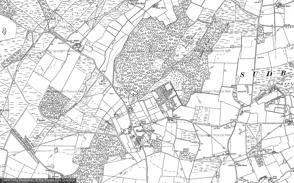 Old Map of Sudbourne, 1902 in 1902