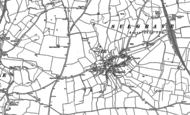 Old Map of Sulgrave, 1883 - 1900
