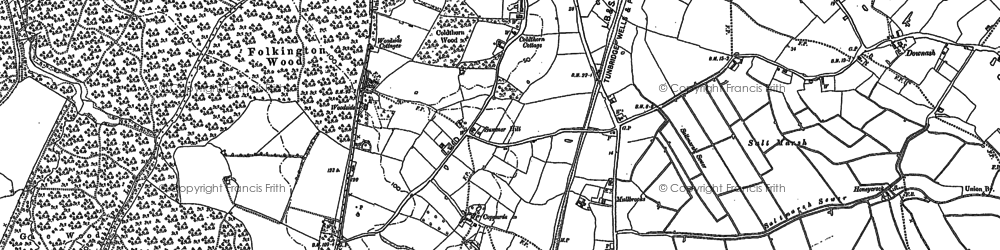 Old map of Summer Hill in 1898