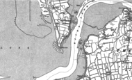 Old Map of Sunderland Point, 1910 - 1911