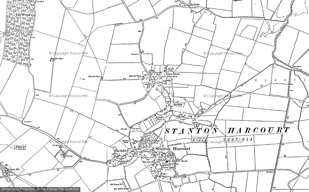 Old Map of Sutton, 1898 - 1911 in 1898