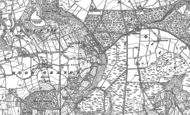Old Map of Sutton Bank, 1891 - 1892