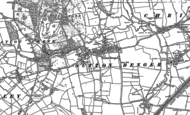 Old Map of Sutton Benger, 1899