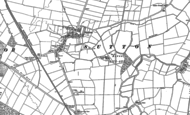 Old Map of Sutton Cum Lound, 1885