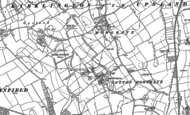 Old Map of Sutton Howgrave, 1890 - 1891