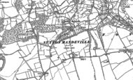 Old Map of Sutton Mandeville, 1899 - 1900