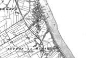 Old Map of Sutton on Sea, 1905
