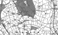 Old Map of Sutton Scarsdale, 1876 - 1897