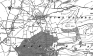 Old Map of Sutton Waldron, 1886 - 1900