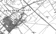 Old Map of Swaffham Prior, 1886