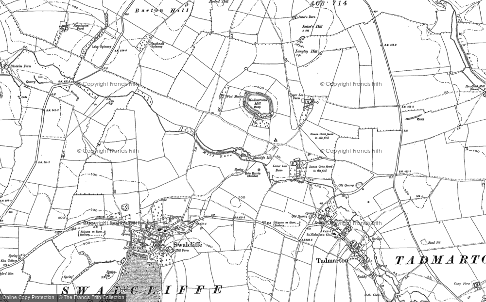 Old Map of Swalcliffe Lea, 1899 - 1920 in 1899
