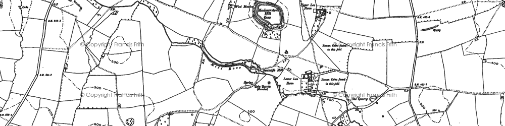 Old map of Swalcliffe Lea in 1899