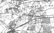 Old Map of Swanley Village, 1895