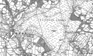 Old Map of Swansea Airport, 1896