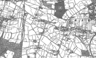 Old Map of Swillington Common, 1890 - 1891