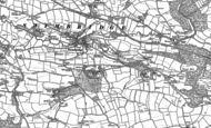Old Map of Swimbridge, 1886 - 1887