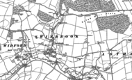Old Map of Swinbrook, 1889 - 1898