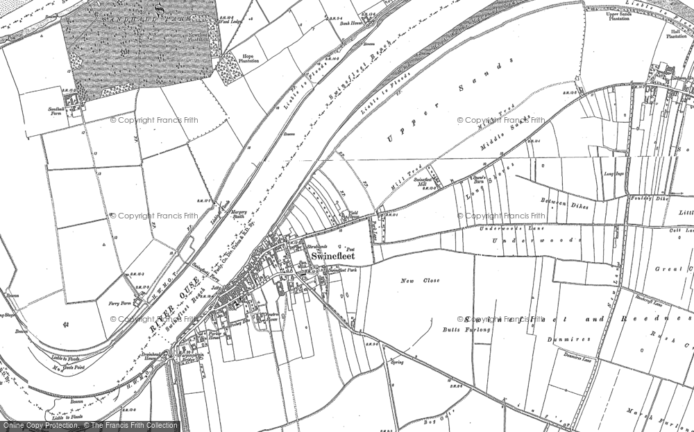 Old Map of Swinefleet, 1904 in 1904