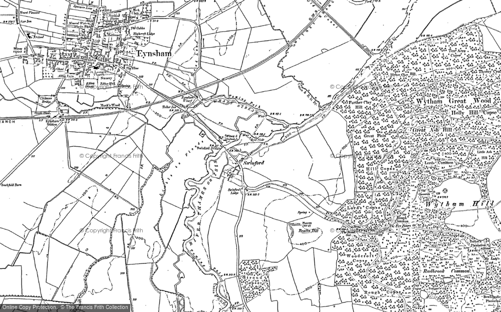 Old Map of Swinford, 1911 in 1911