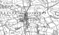 Old Map of Sydling St Nicholas, 1887