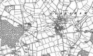 Old Map of Syresham, 1883 - 1899
