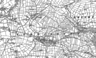 Old Map of Taddington, 1879 - 1897