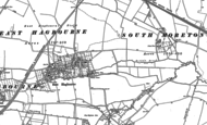 Old Map of Tadley, 1898 - 1910