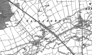 Old Map of Tallington, 1886