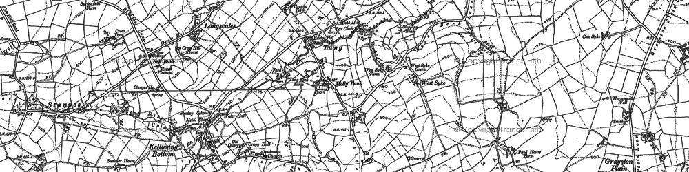 Old map of Tang in 1907