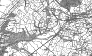 Old Map of Tatham, 1910