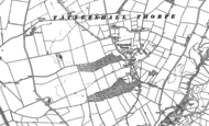 Old Map of Tattershall Thorpe, 1887