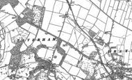 Old Map of Taverham, 1882 - 1884