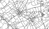 Old Map of Tebworth, 1881 - 1900