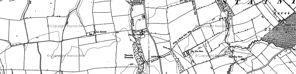 Old map of Teesside Industrial Estate in 1913