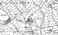Old Map of Teeton, 1884