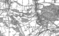 Old Map of Teffont Evias, 1899 - 1900