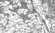 Old Map of Teigngrace, 1887