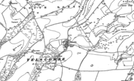 Old Map of Telscombe, 1898 - 1909