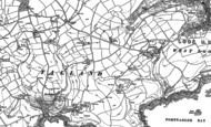 Old Map of Tencreek, 1905