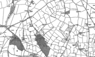 Old Map of Tetbury Upton, 1881 - 1901