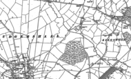 Old Map of Tetchwick, 1898