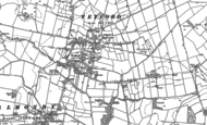 Old Map of Tetford, 1887 - 1888