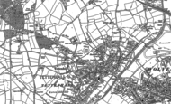 Old Map of Tettenhall, 1886