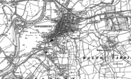 Old Map of Tewkesbury, 1901